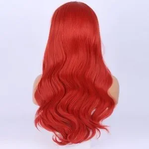 ❤️MAVI RED BODY-WAVE  22” LACE FRONT Wig *NWT❤️ Cherry Red Body Wave 13x4 Transparent Lace Front Wig  main image 4
